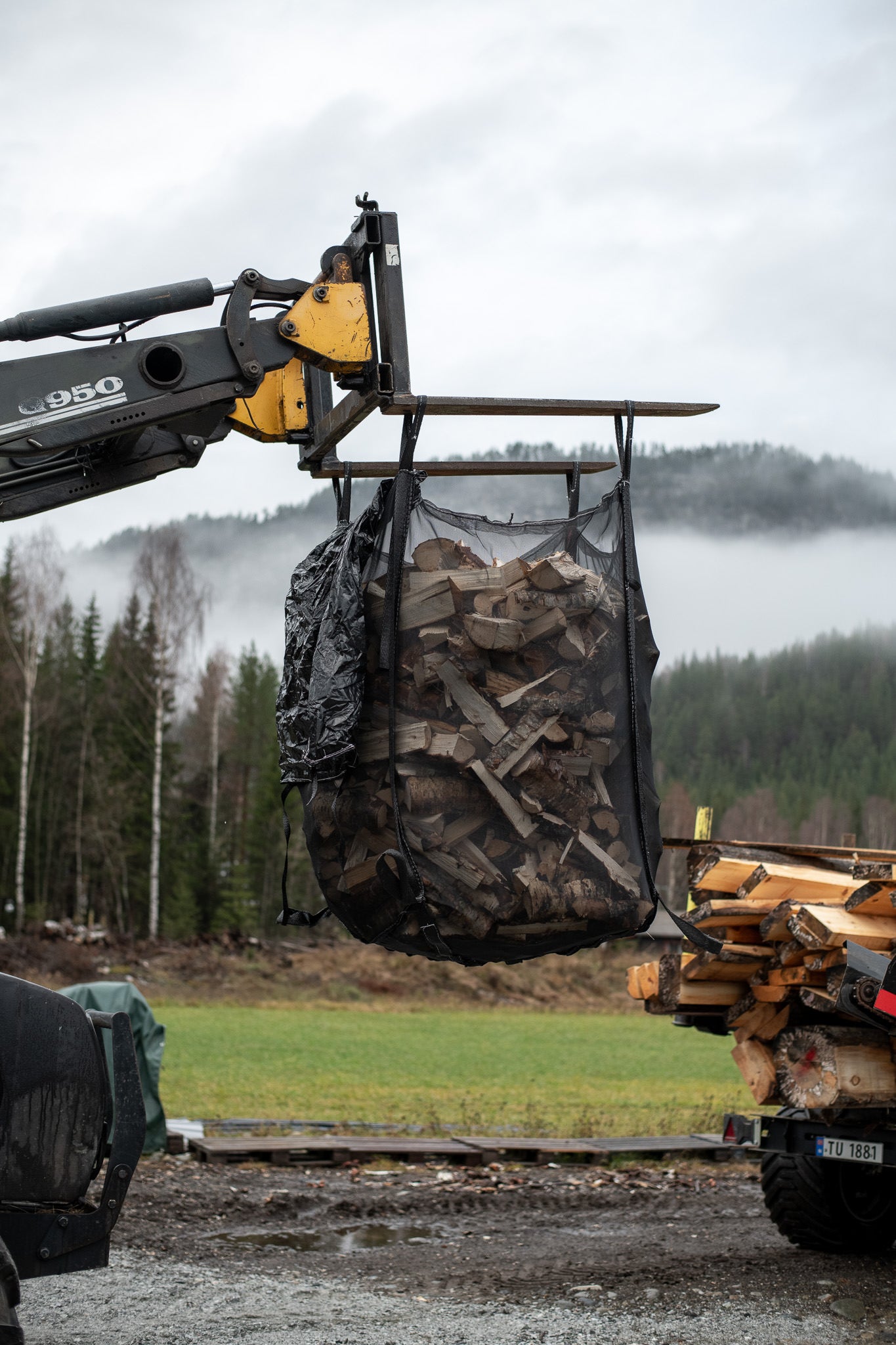 ISO-Matti Full Air 1,5 m³ suojaläpällä